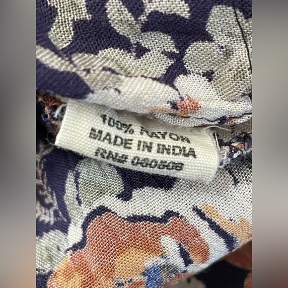 Altar’d State Floral Tie-Front Blouse‎ Small - Picture 6 of 6